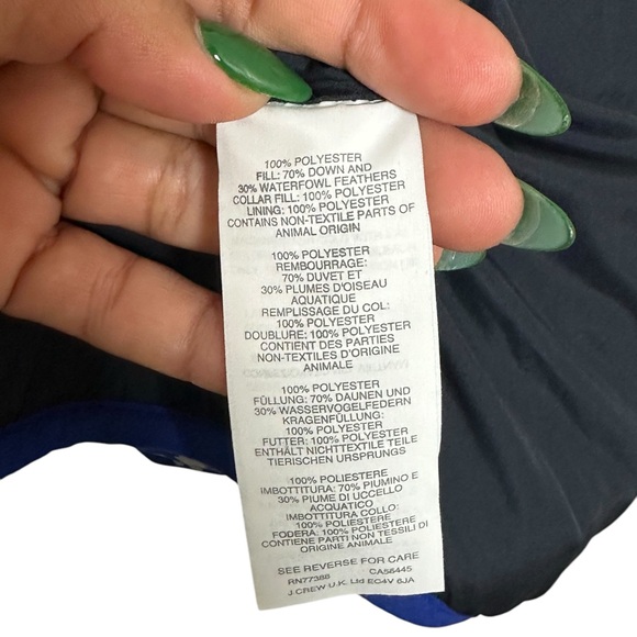 J. Crew Fair Isle Excursion Quilted Down Puffer
Vest M - Picture 5 of 6